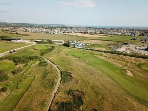 Royal Porthcawl 17th Aerial Side